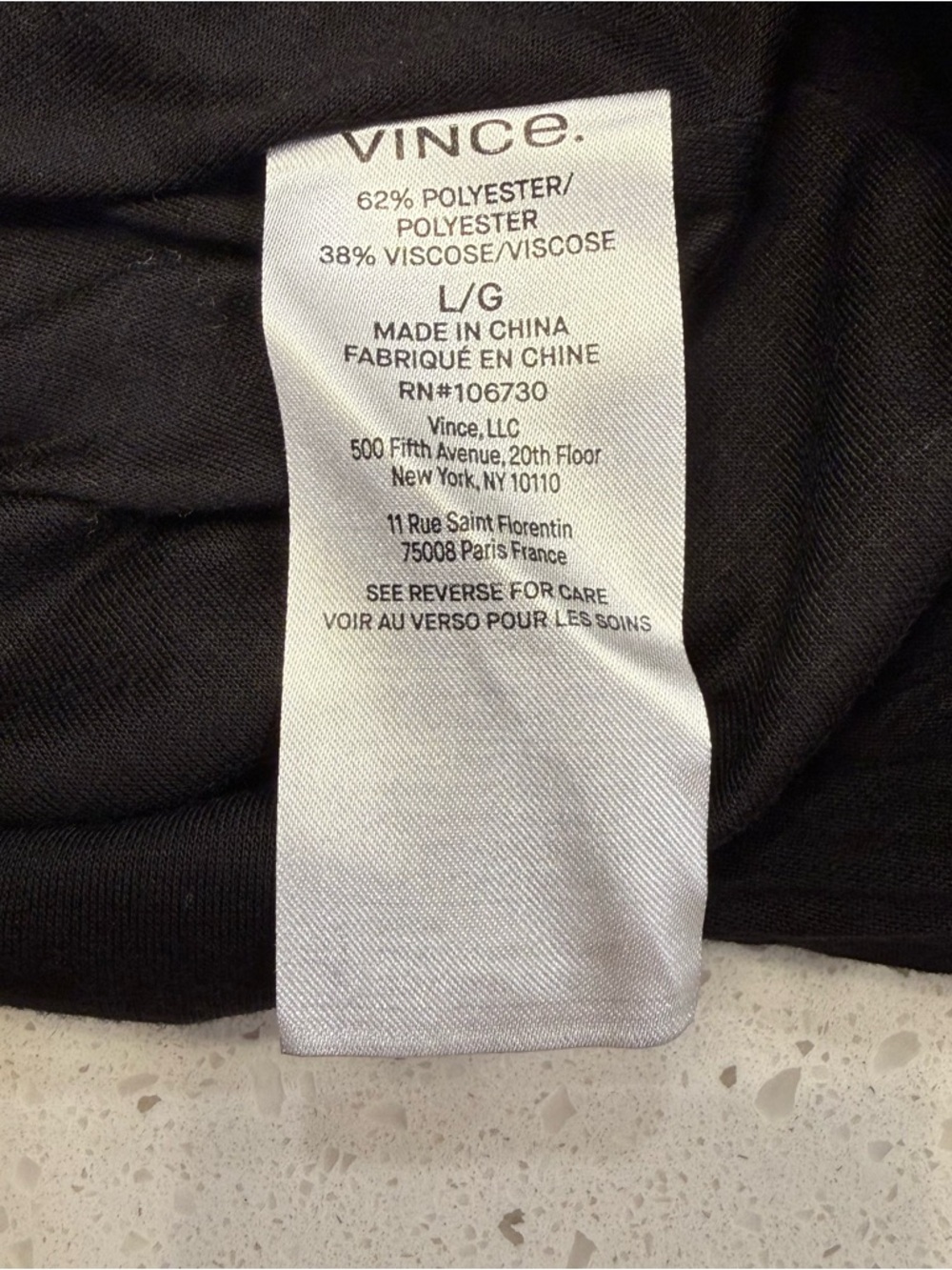 Vince NWT Black Crinkle Pleated Midi Dress Sleeveless Elastic Waist Large - Picture 13 of 14